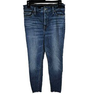 Lucky Brand Bridgette Skinny Cropped Jeans Women's Size 8 Medium Blue 28x26"